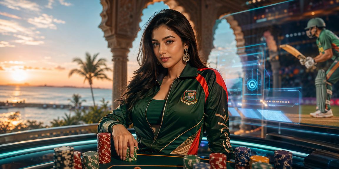 সুন্দর সেন্ট মার্টিন সৈকতে ক্রিকেট বাজি খেলছেন